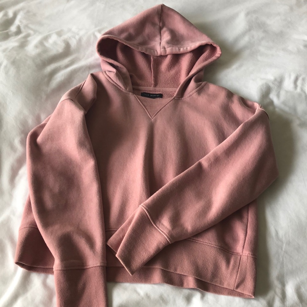 Cropped hoodie
